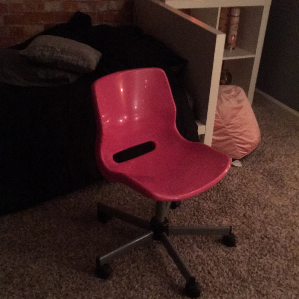 Pink chair